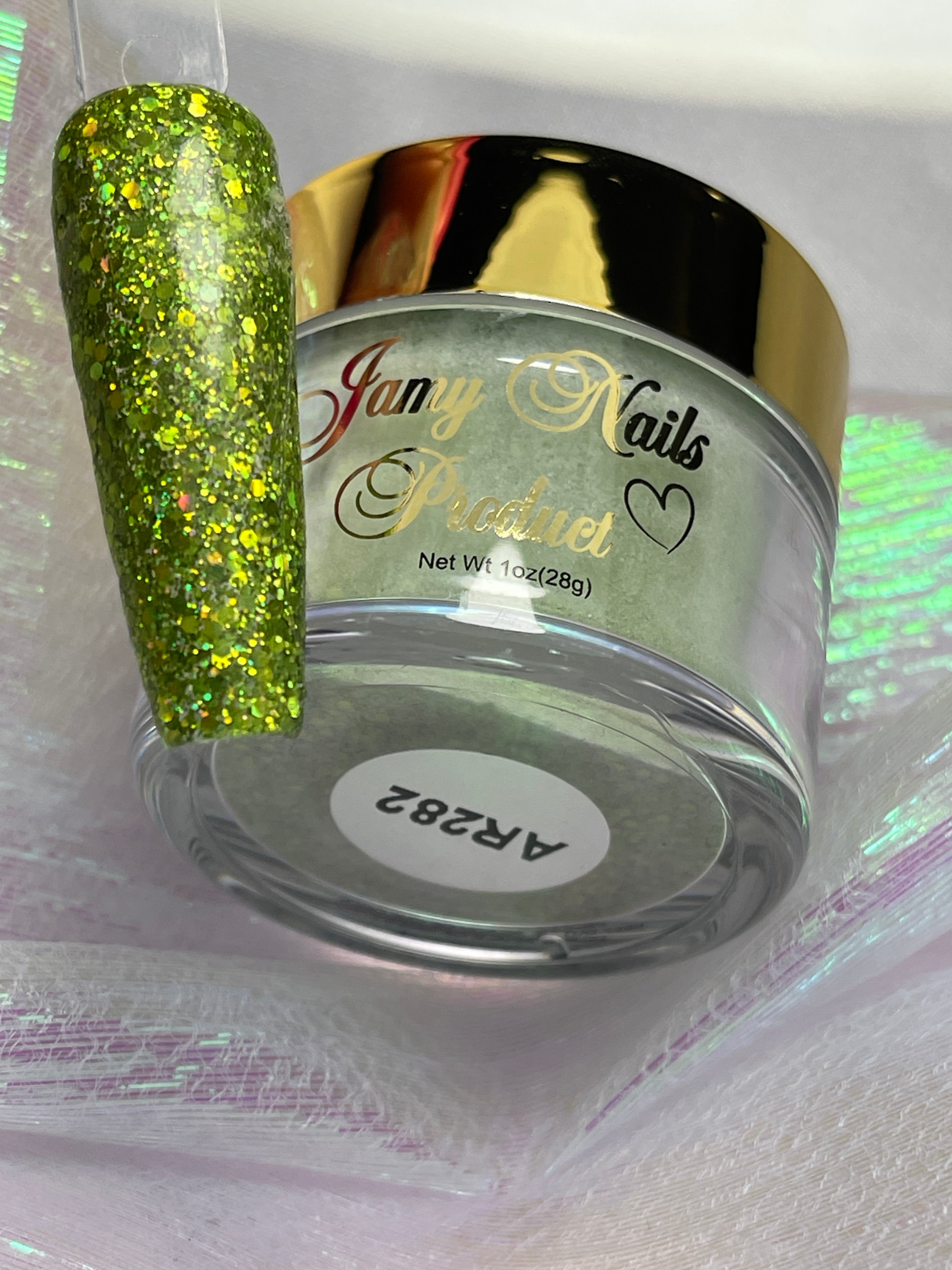 Brillo verde oliva